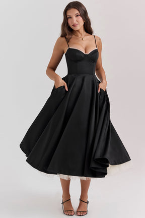 Vestido Feminino Midi Camile