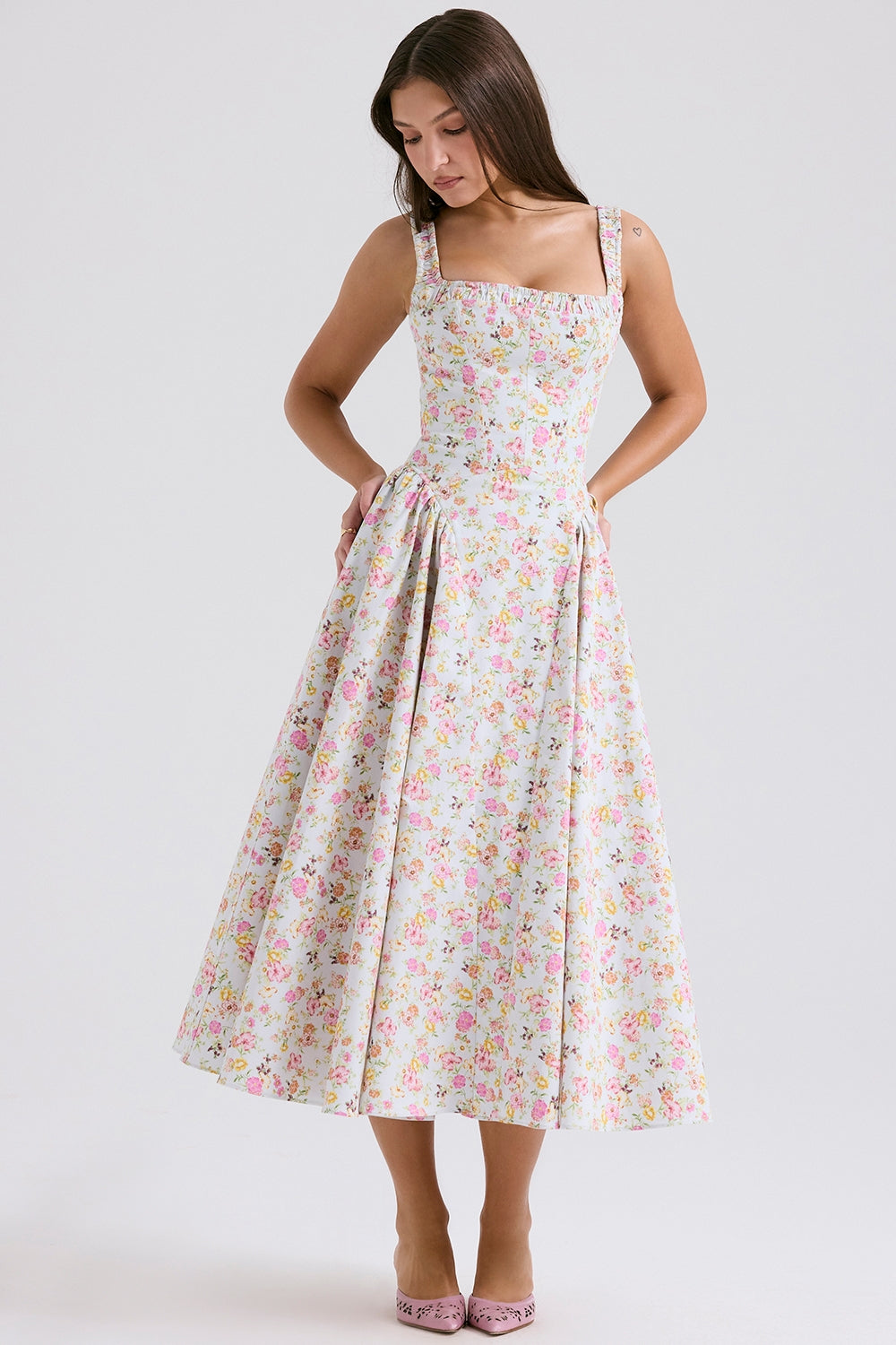 Vestido Feminino Midi Adeline