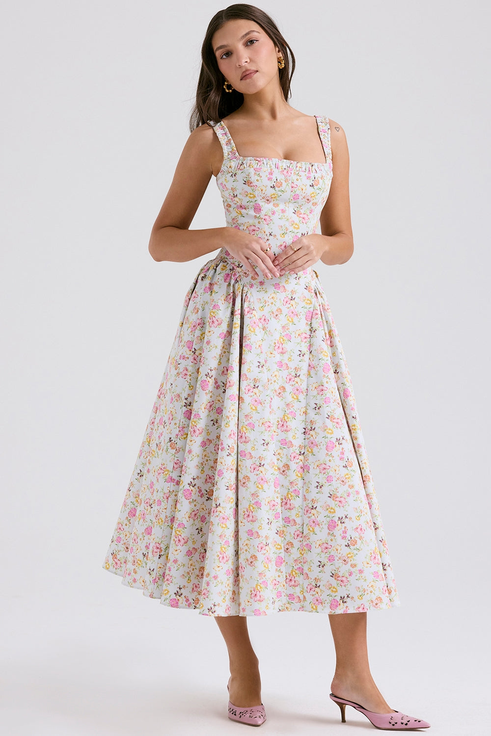 Vestido Feminino Midi Adeline