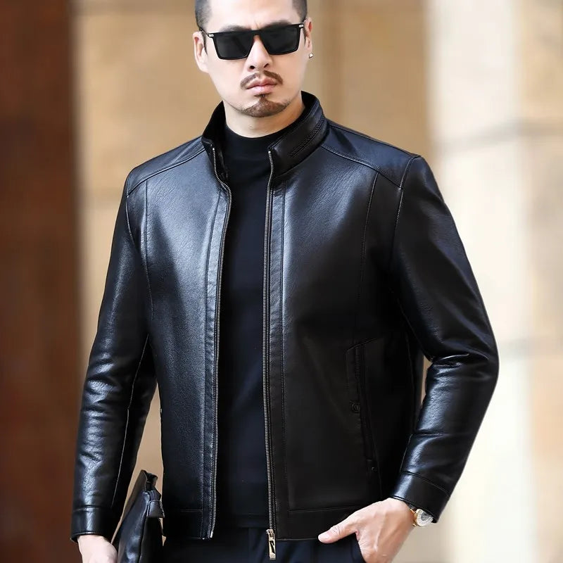 Jaqueta Masculina em Couro Genuino - Pro Keven