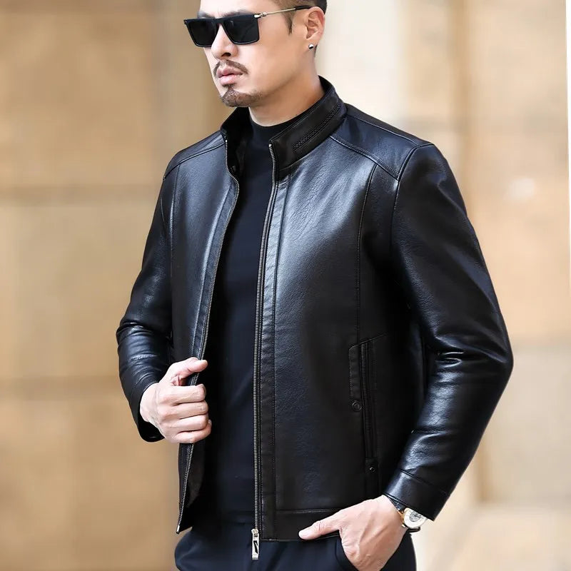 Jaqueta Masculina em Couro Genuino - Pro Keven