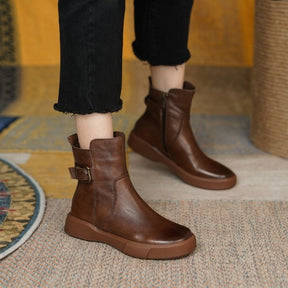Bota Feminina Atena Cano Curto