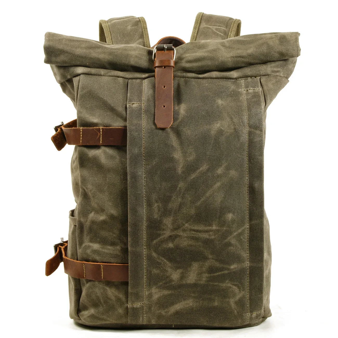 Mochila de Lona Masculina Vintage Explorer