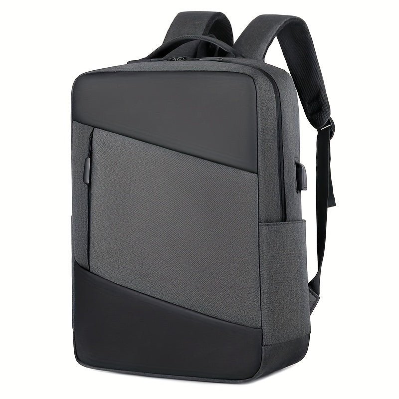 Mochila Executiva para Notebook 15", Impermeável e Porta USB