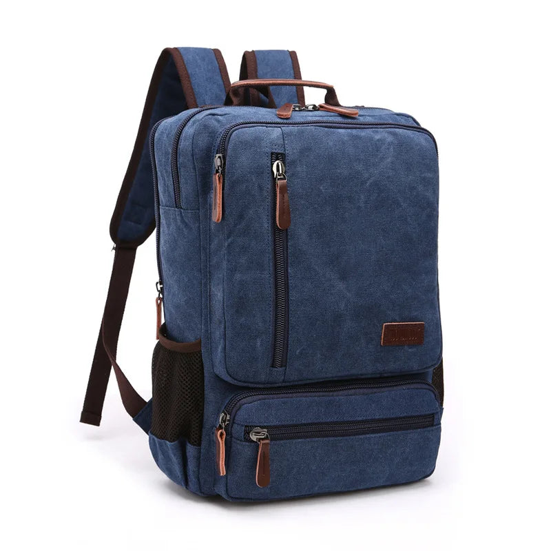 Mochila Masculina de Lona Para Notebook 15.6 - Ralph