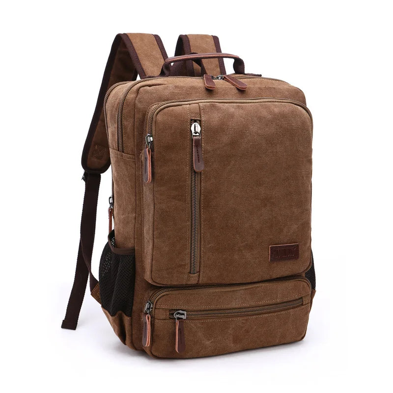 Mochila Masculina de Lona Para Notebook 15.6 - Ralph