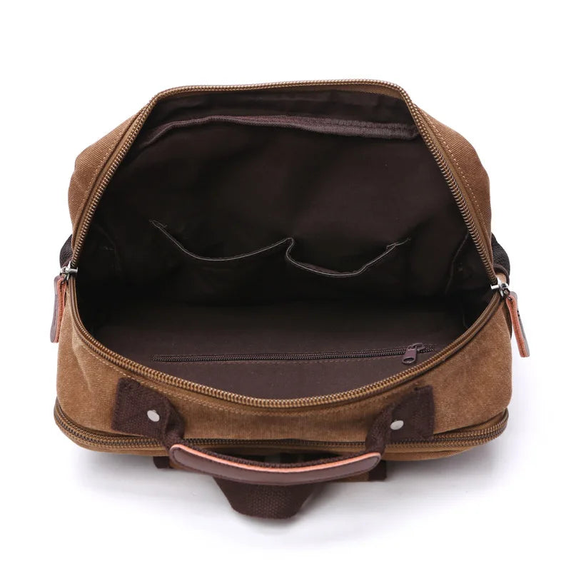 Mochila Masculina de Lona Para Notebook 15.6 - Ralph