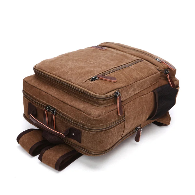 Mochila Masculina de Lona Para Notebook 15.6 - Ralph