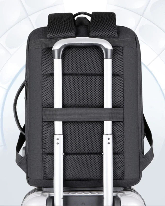 Mochila Notebook 17 Polegadas Expansiva USB Modelo Dominus