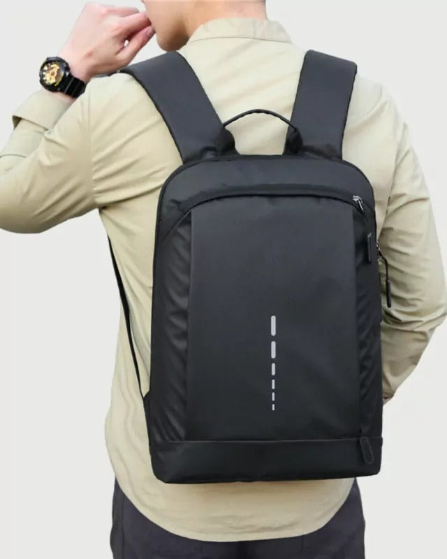 Mochila Para Notebook Modelo Slim Black