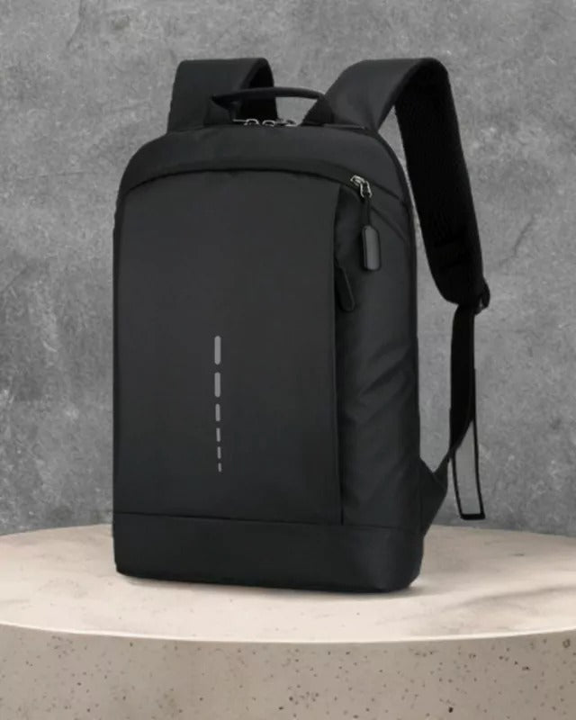 Mochila Para Notebook Modelo Slim Black