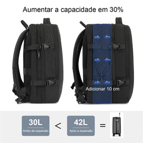 Mochila Executiva Impermeável Grande Reforçada