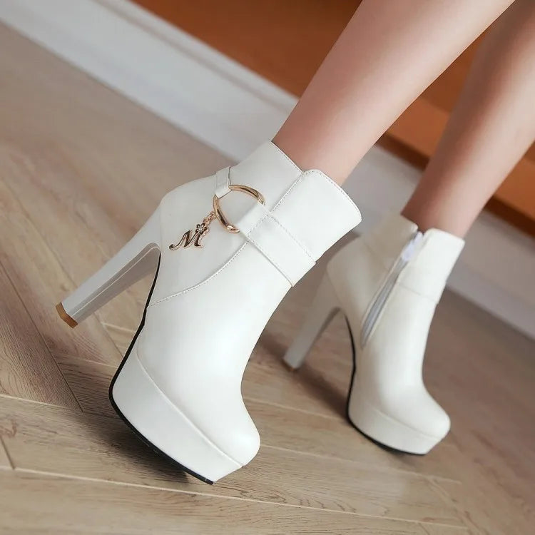 Bota Salto Alto Sun Shine Feminino