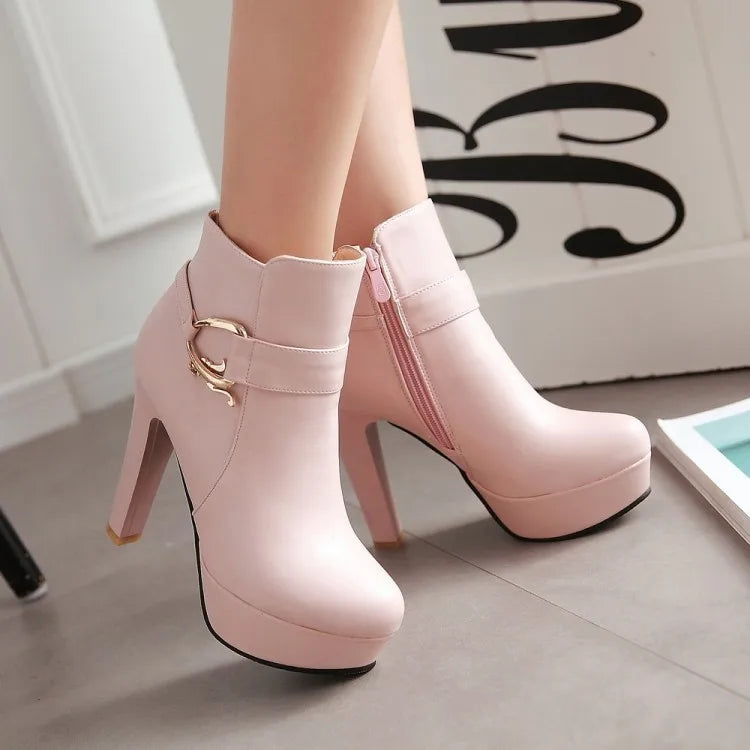 Bota Salto Alto Sun Shine Feminino