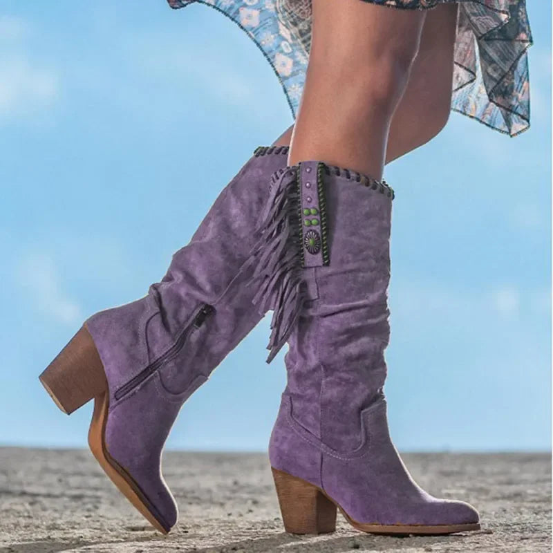 Bota Salto Alto Castanhare Feminino