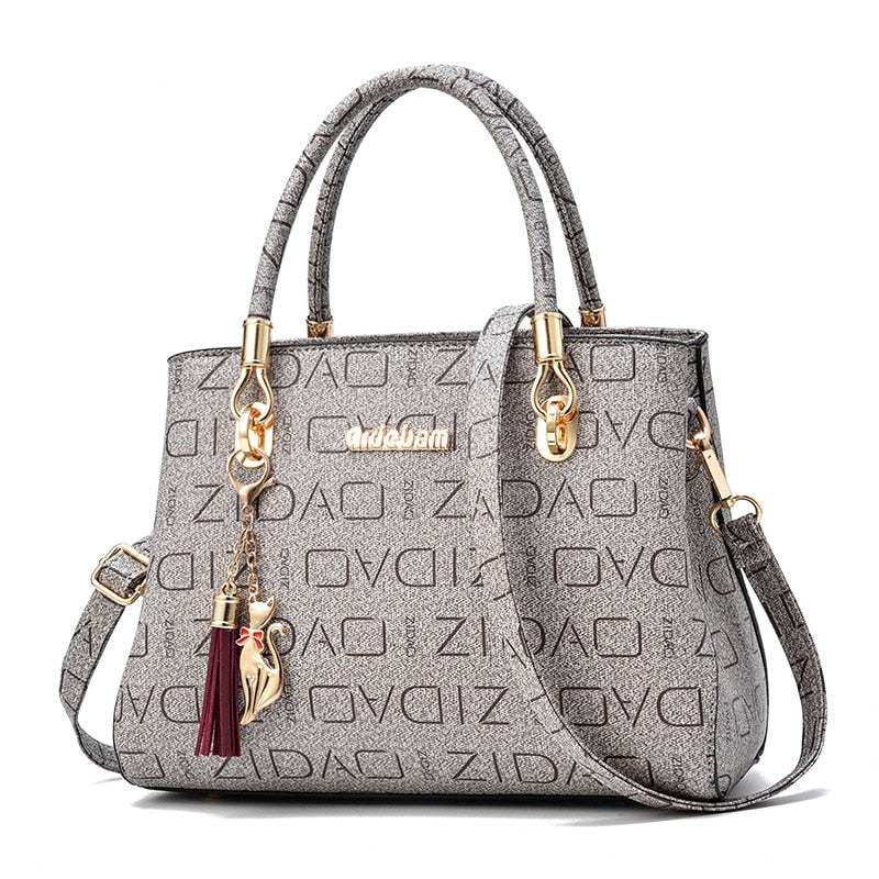 Bolsa Feminina Luxo Um Ombro Em Couro Amelie