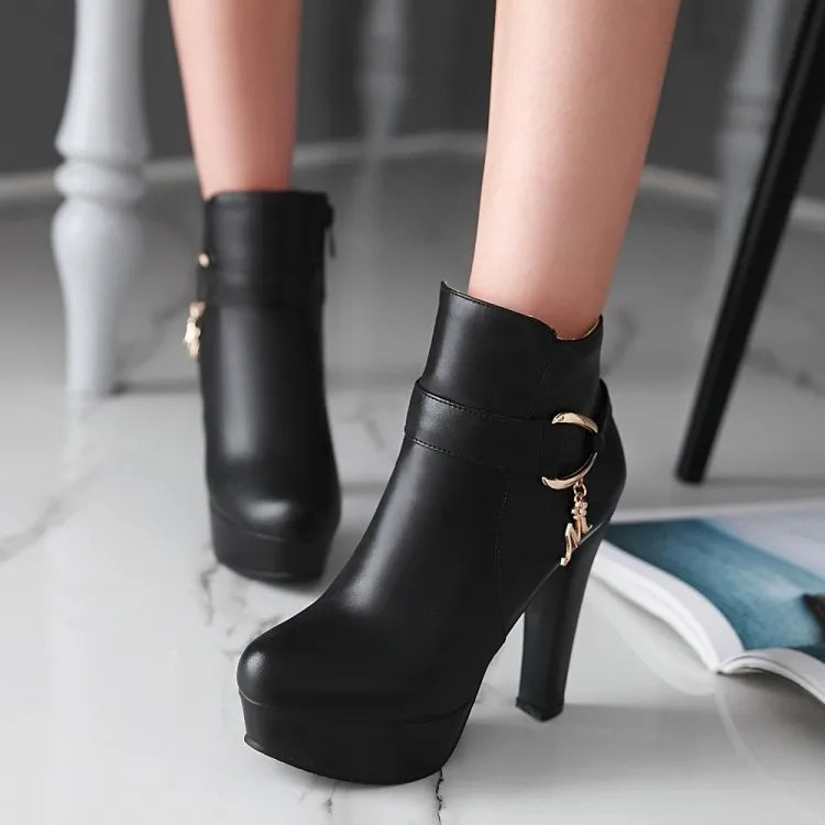 Bota Salto Alto Sun Shine Feminino