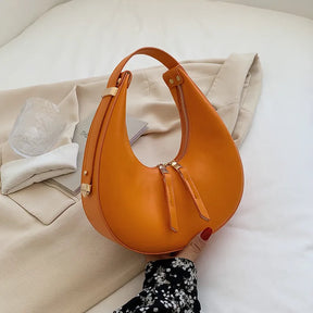 Bolsa de Couro Meia Lua