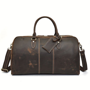 Bolsa de Viagem Masculina Vintage em Couro