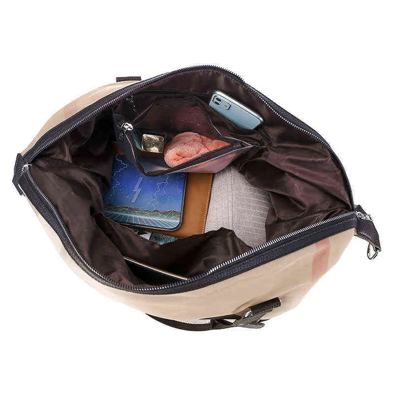 Bolsa Feminina de Viagem Quadriculada