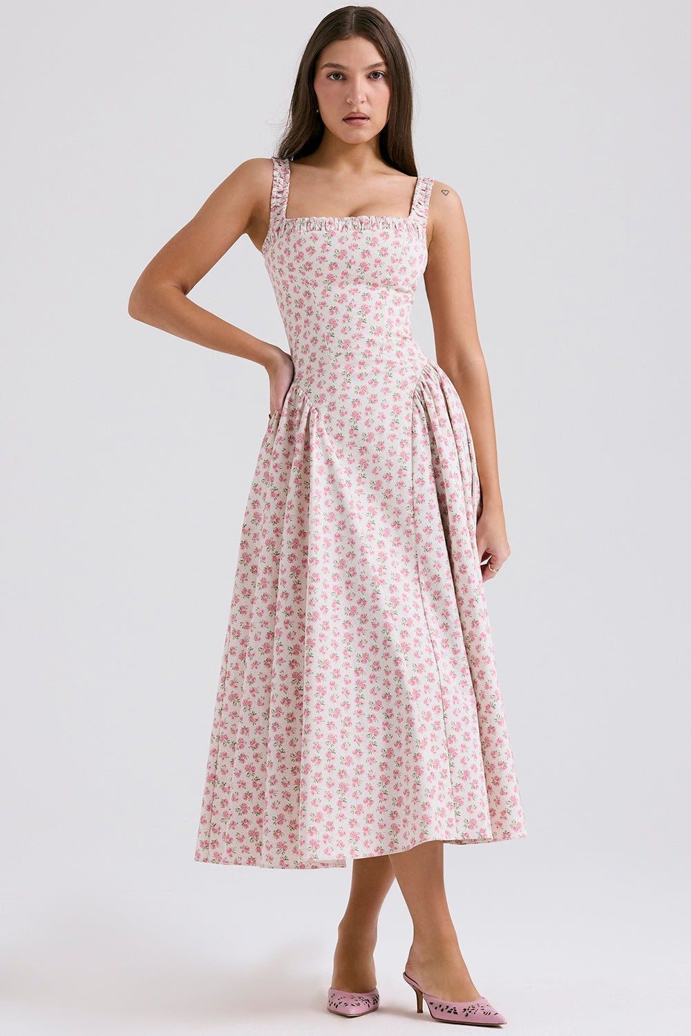 Vestido Feminino Midi Adeline