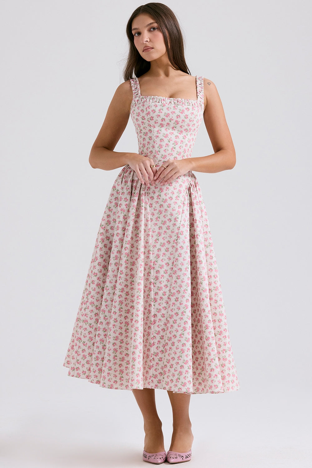 Vestido Feminino Midi Adeline