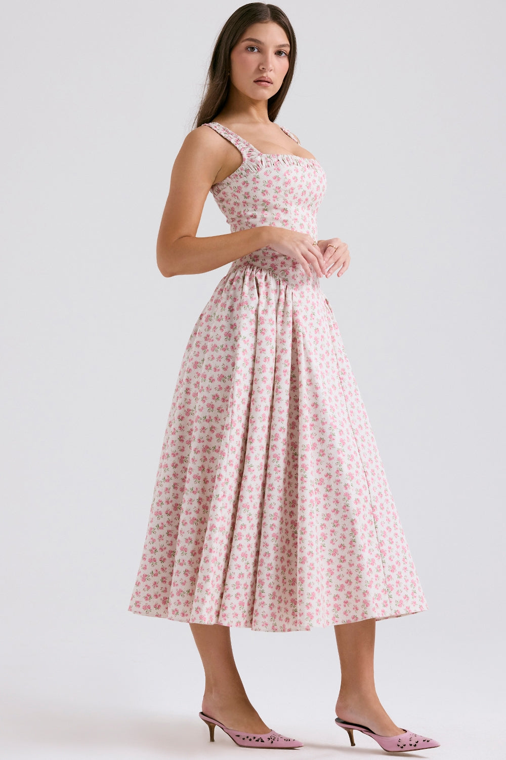 Vestido Feminino Midi Adeline