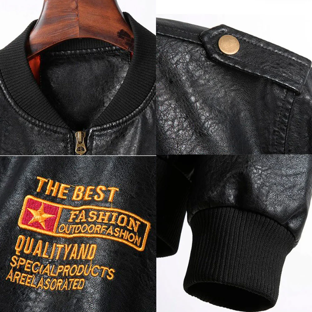 Jaqueta Masculina em Couro Genuino - Davidson