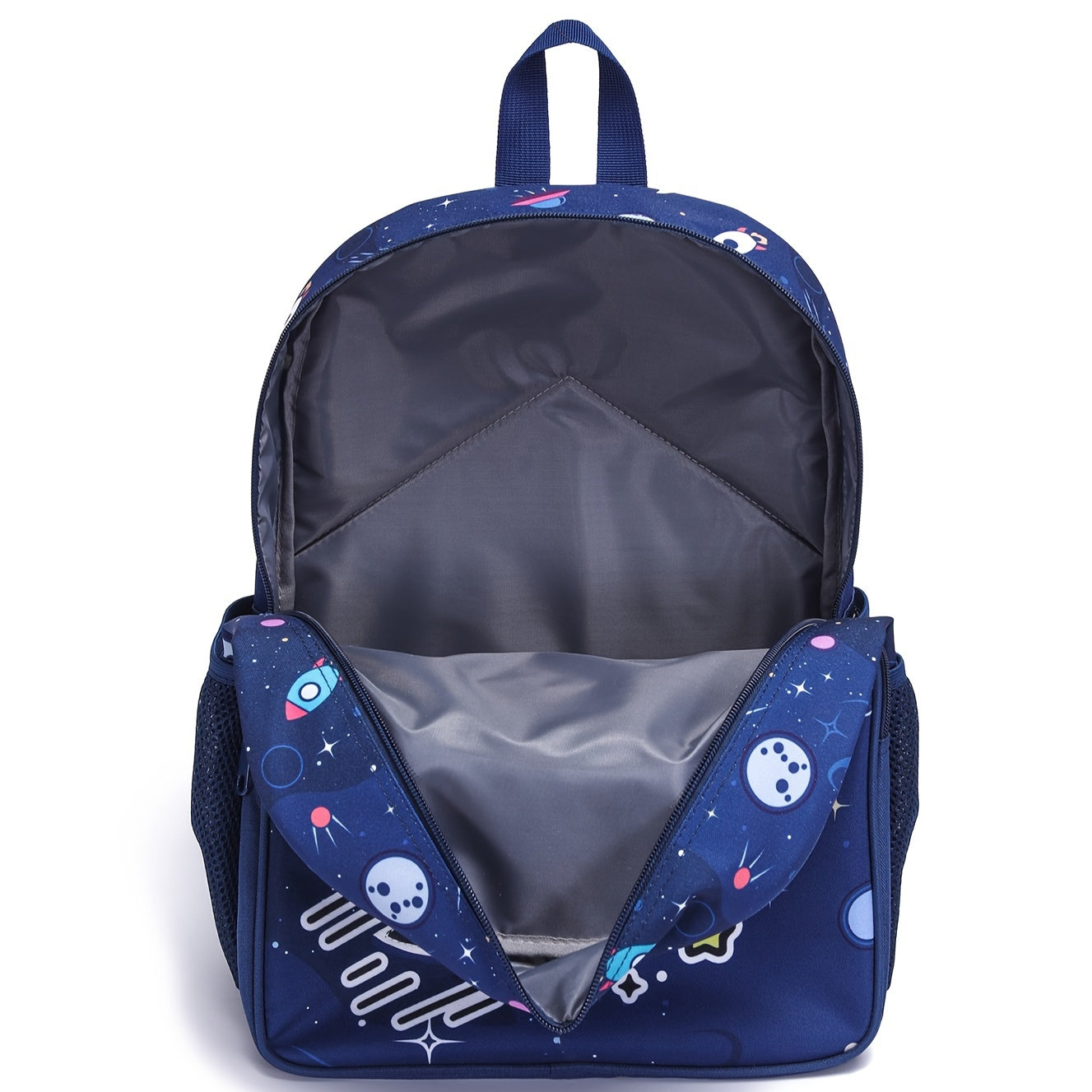 Kit Mochila Astronauta - Mochila, Lancheira e Estojo