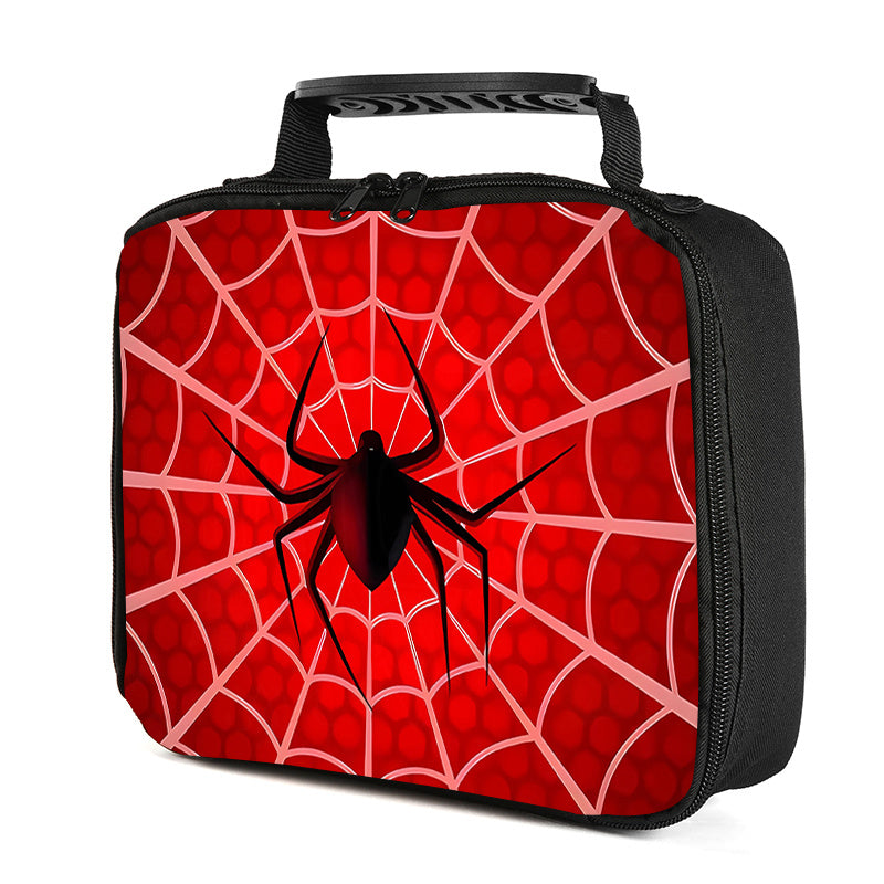 Lancheira Térmica Estampa Teia do Homem-Aranha