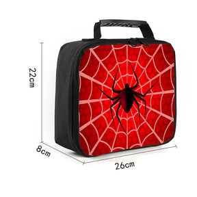 Lancheira Térmica Estampa Teia do Homem-Aranha