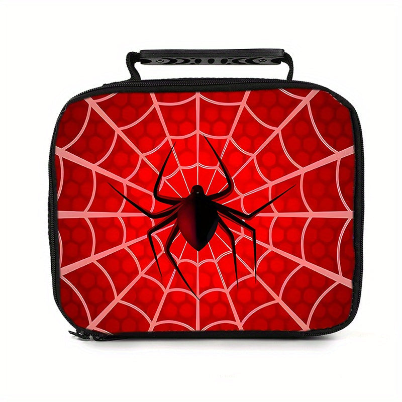 Lancheira Térmica Estampa Teia do Homem-Aranha