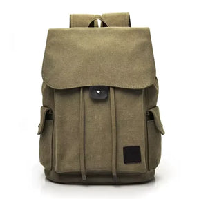 Mochila de Viagem Masculina em Canvas