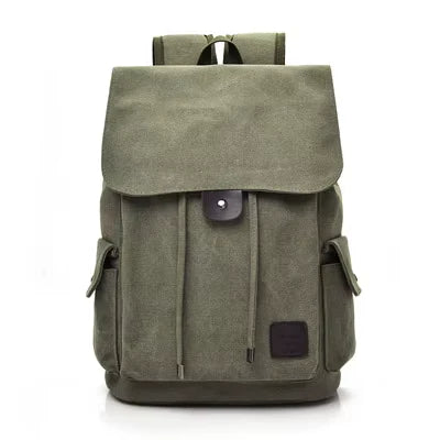 Mochila de Viagem Masculina em Canvas