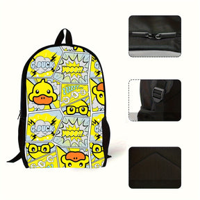 Mochila Escolar Infantil Patinho