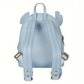 Mochila Escolar Stitch em Couro