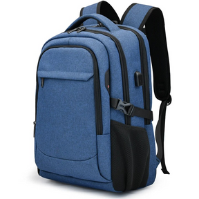 Mochila Executiva Unissex - Notebook 17'', Impermeável e Porta USB