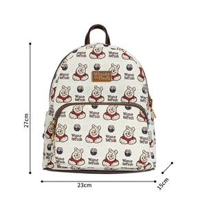 Mochila Feminina do Pooh em Couro