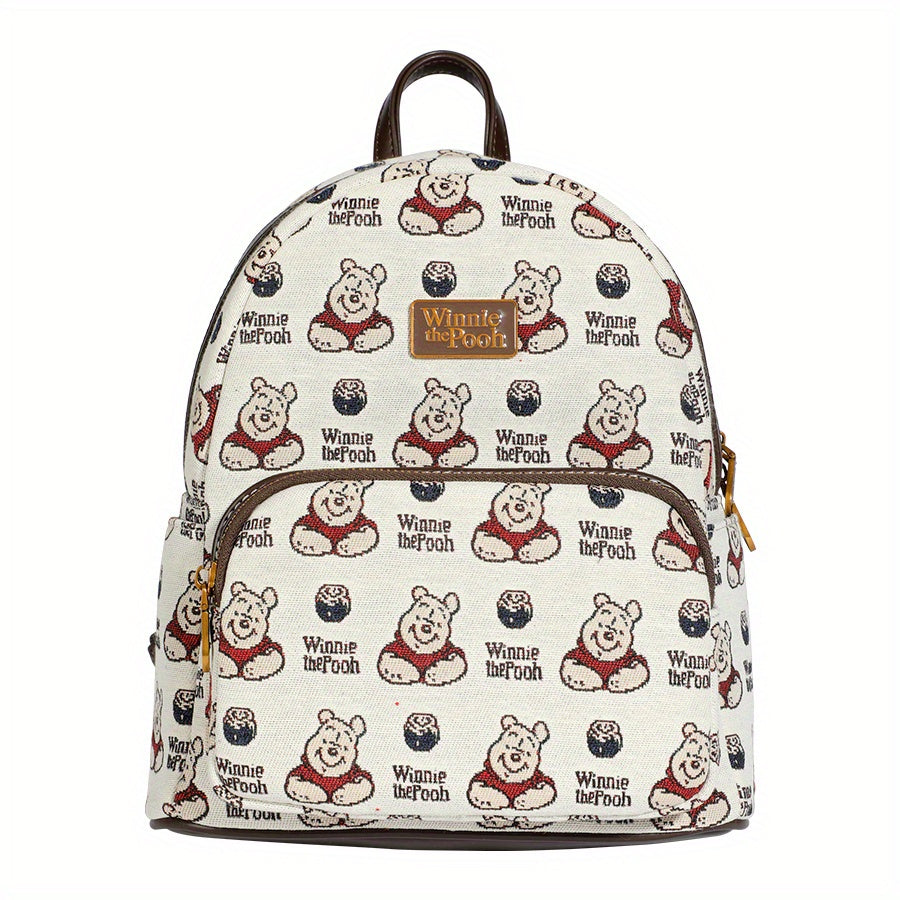 Mochila Feminina do Pooh em Couro