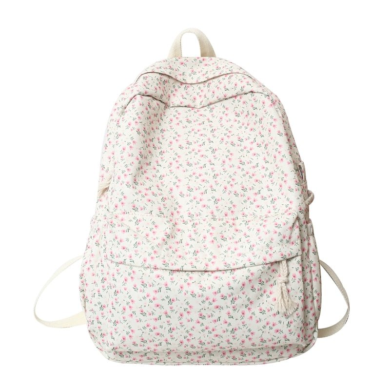 Mochila Floral Feminina Impermeável