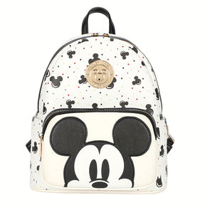 Mochila Feminina Mickey em Couro