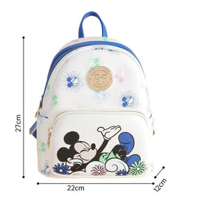 Mochila Feminina Mickey em Couro