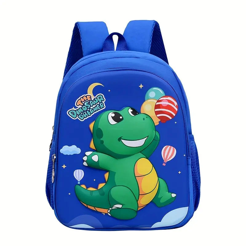 Mochila Infantil Dino e Coelhinha à Prova d'Água