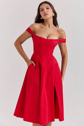 Vestido Feminino Midi Cupido